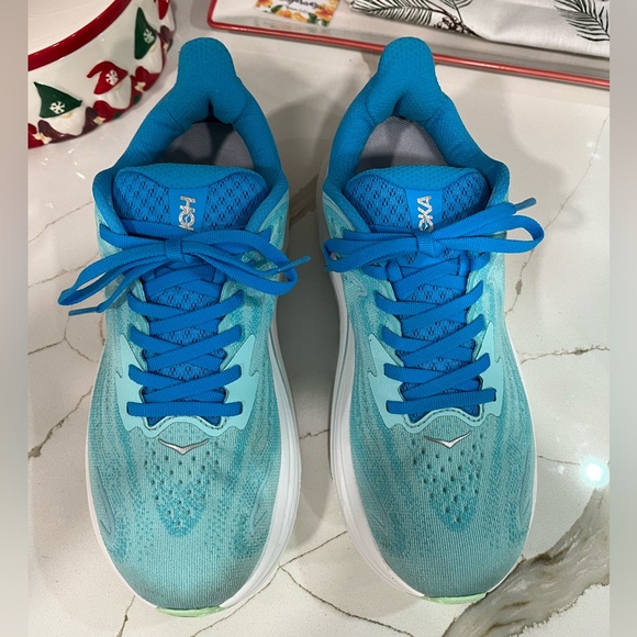 Hoka Clifton 10 Running Shoes. Women’s Size 9B Color Blue - Picture 4 of 12